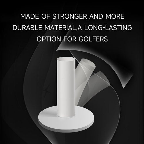 Rubber Golf Tees for Driving Range & Indoor Simulators - 8 Pack Mixed Size for Practice Mats & Golf Simulator (US Sizes, 8 Sizes)