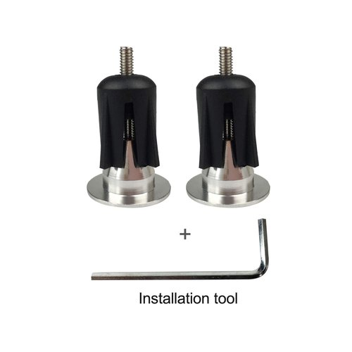 PLATT Bicycle Bar End Plugs Aluminum Bike Handlebar Cap For Road Bike Mountain Bike BMX (One Pair)