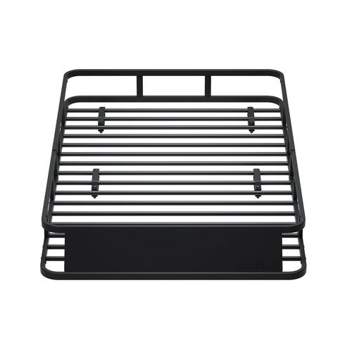 HongTaok 64" x 39" x 6" Cargo Roof Rack, Universal Rust-Proof Roof Basket for SUV, Heavy Duty Steel Rooftop Cargo Carrier, Car Top Luggage Holder 150LBS Capasity, Easy Assembly, Black