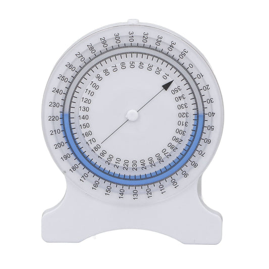 Inclinometer Gauge for Physical Therapy Non Leak Bubble Accurate Measurements for Students Professionals Inclinometer (Blue)