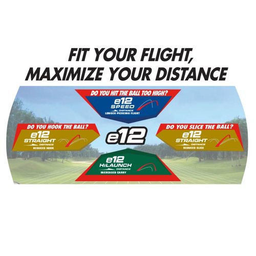 Bridgestone Golf e12 Straight White