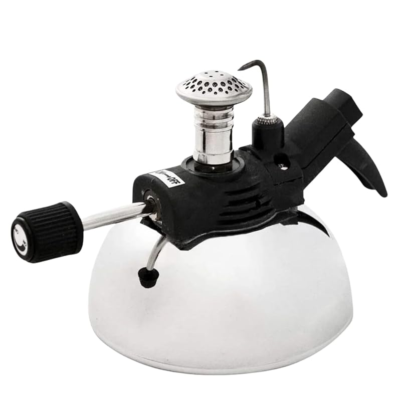 The Burner Table Cigar Lighter by Alec Bradley – Wind-Resistant, Butane-Powered, Lights Up to 1,000 Cigars