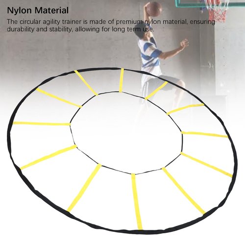 ZIZEV Agilitys Trainer, Circle Speed and Agilitys Ladder for High Intensity Reactive Footwork Drills and Skills, A Circular Piece of Training Equipment That Changes The Way Move