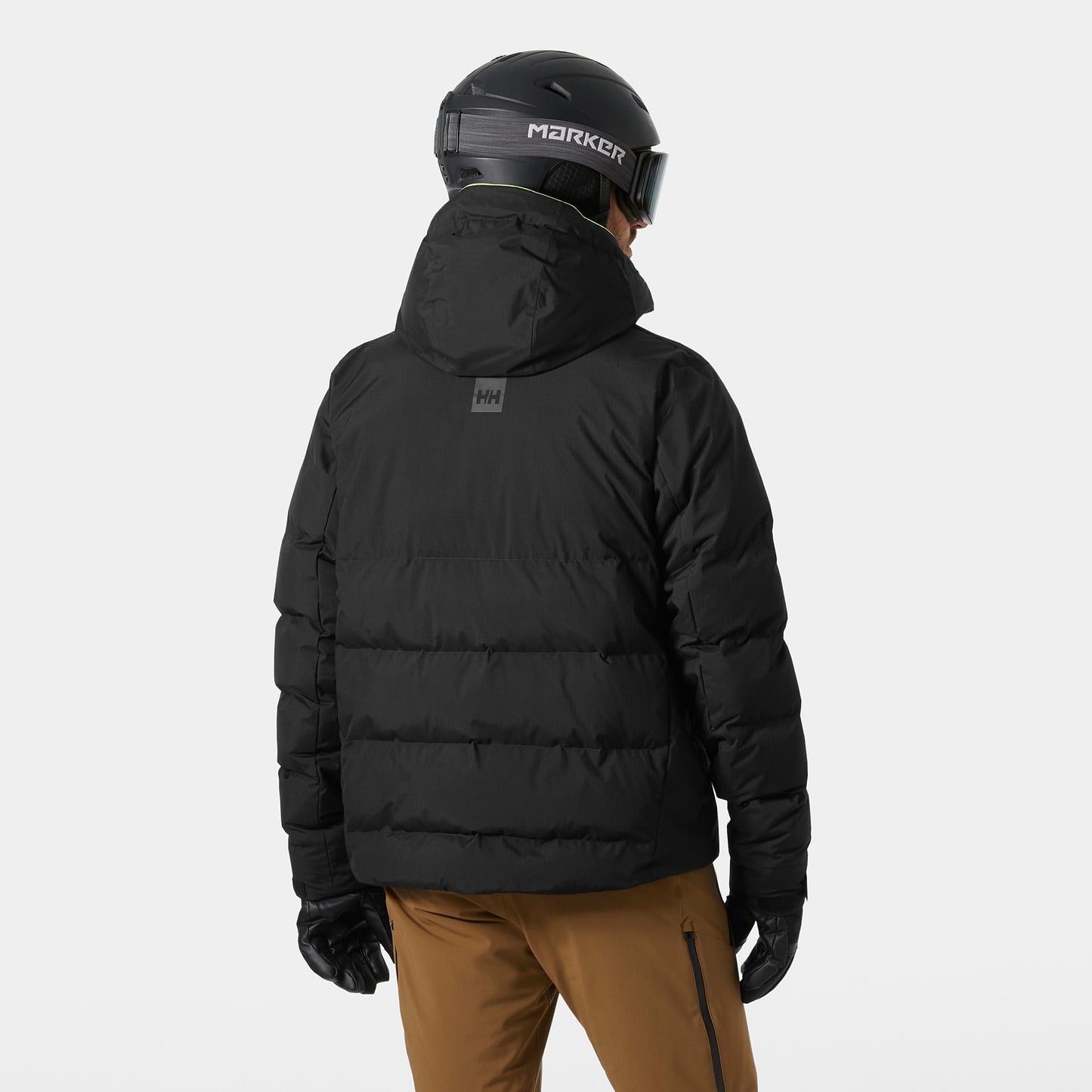 Helly-Hansen KVITFJELL Race Puffy Jacket - Men's Warm, Protective, Athletic-Insulated Ski Coat, 990 Black - 2XL