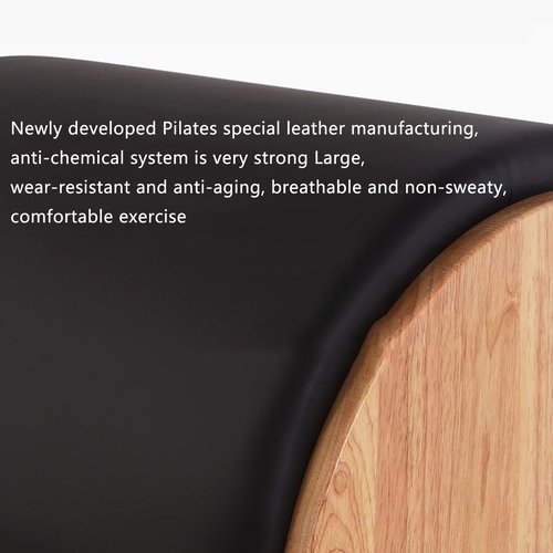 KLUFO Pilates Ladder Barrels -Pilates Wooden Ladder Barrel Home Large Equipment Yoga Training core Spine Corrector Professional 43in×25in×39in/35in