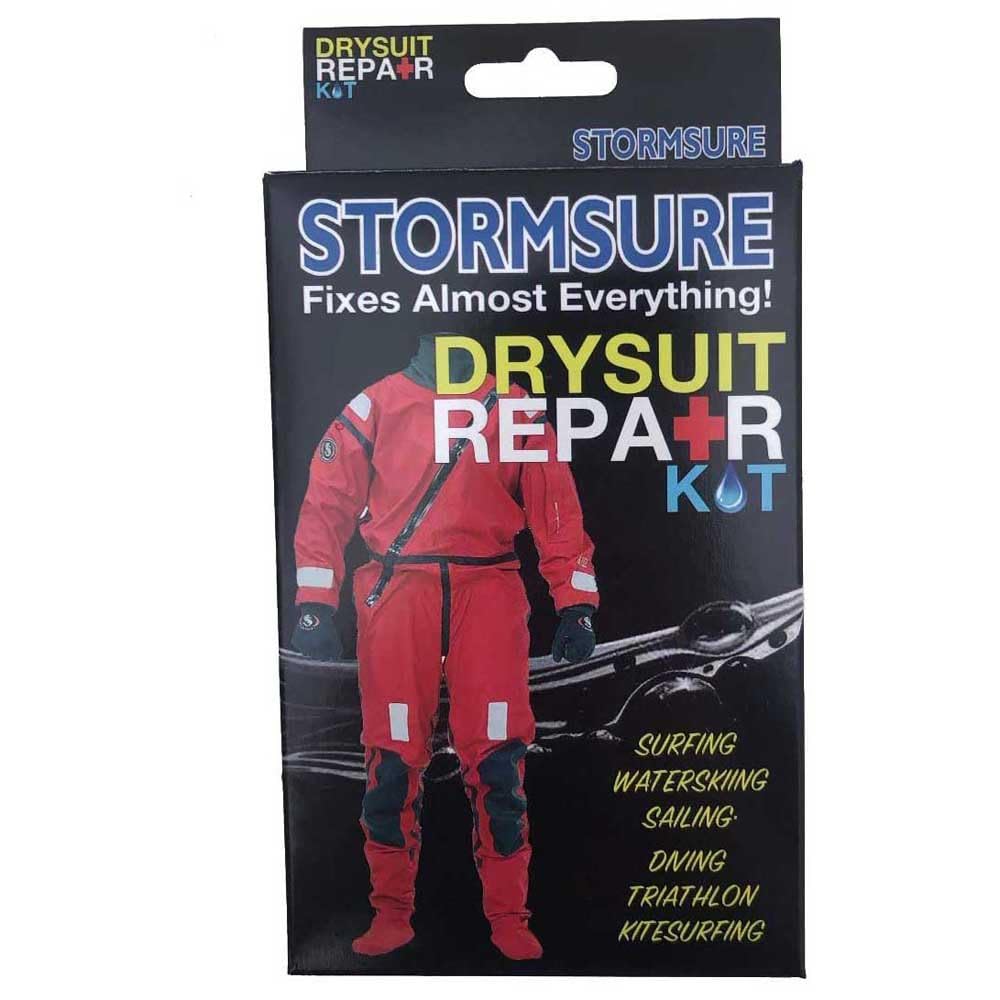 Stormsure Drysuit Repair Kit with Flexible Adhesive and TUFF Tape - Ideal for Drysuits, Semi-Drysuits, Neoprene, Latex Seals