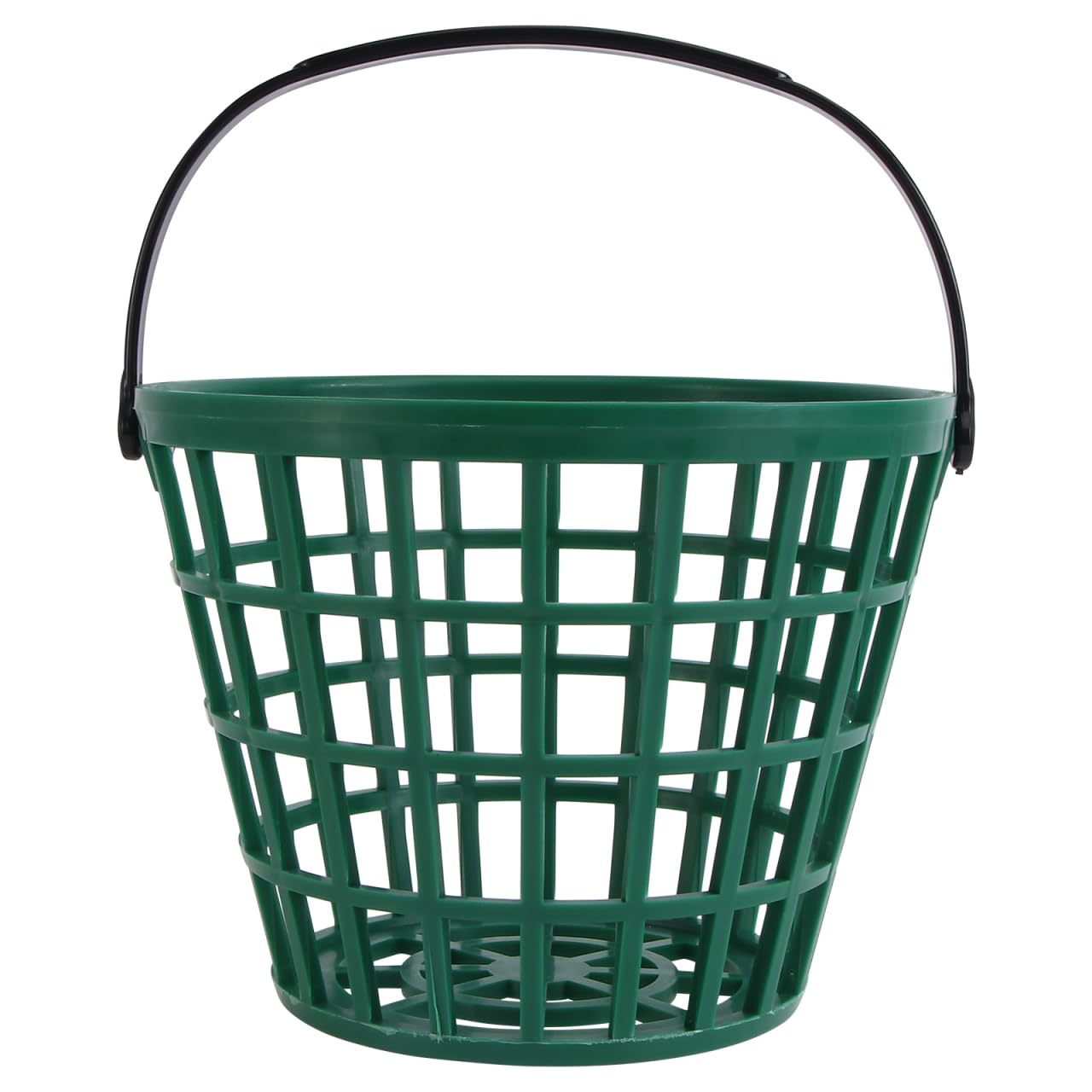 UPKOCH Golf Ball Basket Plastic Golf Ball Bucket with Foldable Handle Storage Container for Practice Range Stackable Caddy for Clubs and Frequent Use