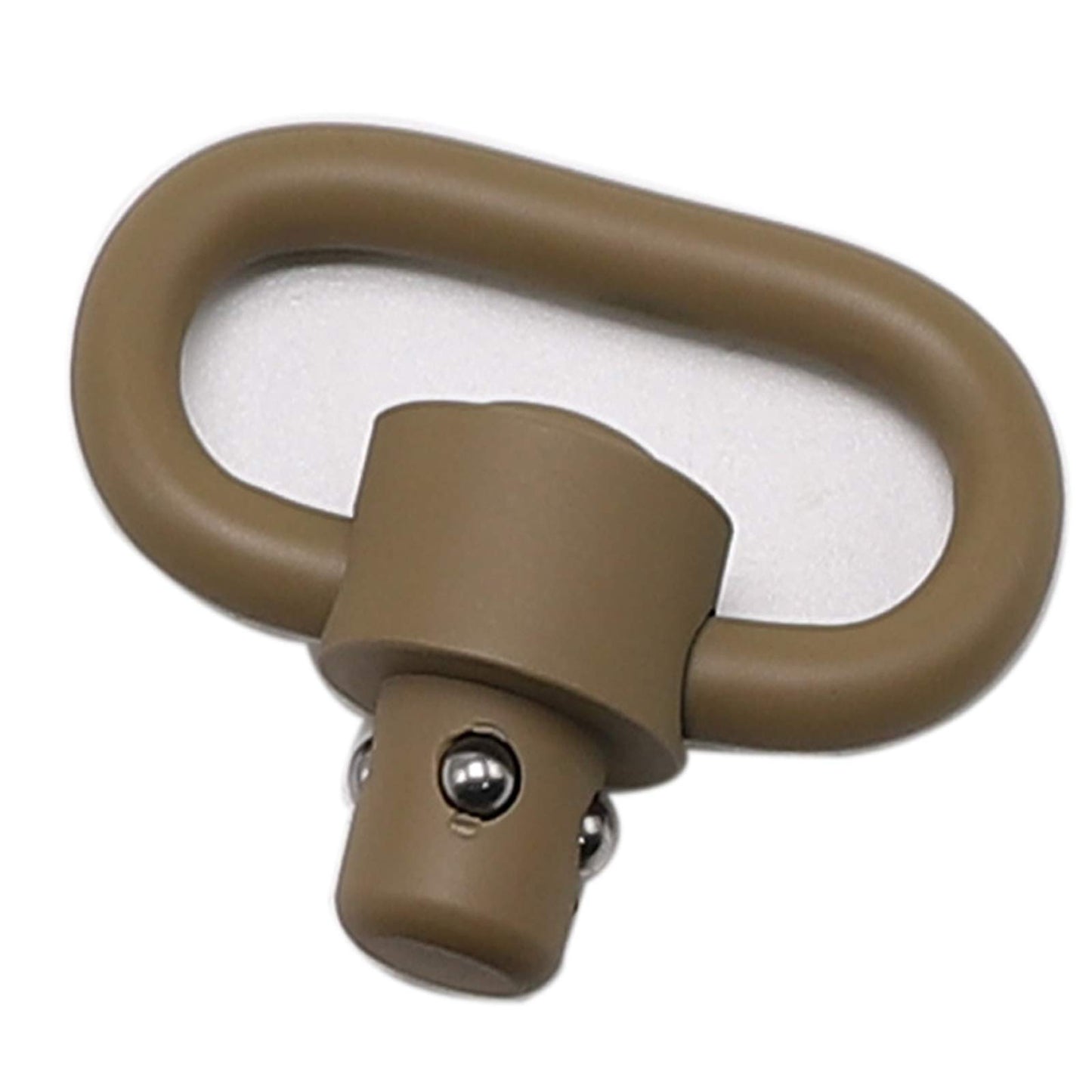 GOODTAC 2PCS 1.25'' Push Button QD Sling Swivel Heavy Duty Quick Detachable_Tan Pro…