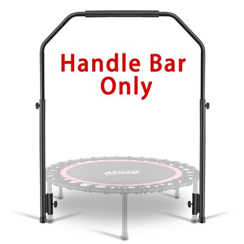 Newan Rebounder Handle Bar Accessory for 40" Round Fitness Trampolines, Cushy Foam Handles,Only Applicable to The Foot Tube Between 2.5CM/0.98IN Diameter(Trampoline Not Included)