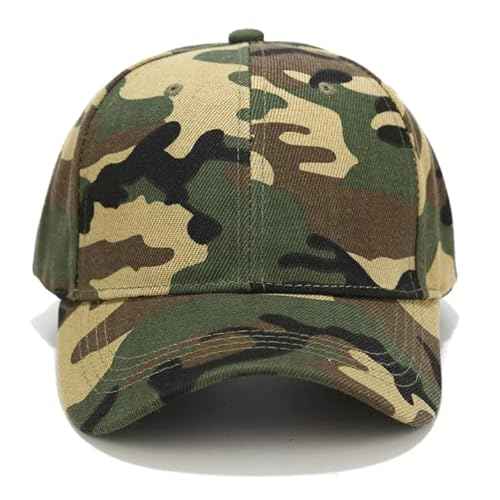 Malaxlx Baseball Cap for Men Women Adjustable Outdoor Sports Hat American Flag Camo Classic Style