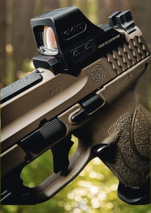 Gotical Super Slim Mounting Plate Red Dot Adapter for S&W Rear Sight