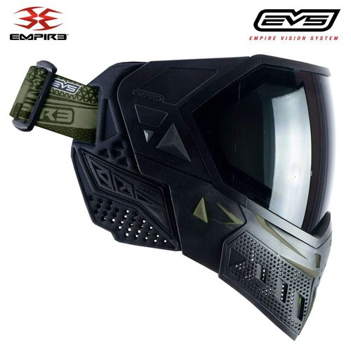 EMPIRE EVS Goggle Black/Olive - Thermal Ninja/Thermal Clear (21727)