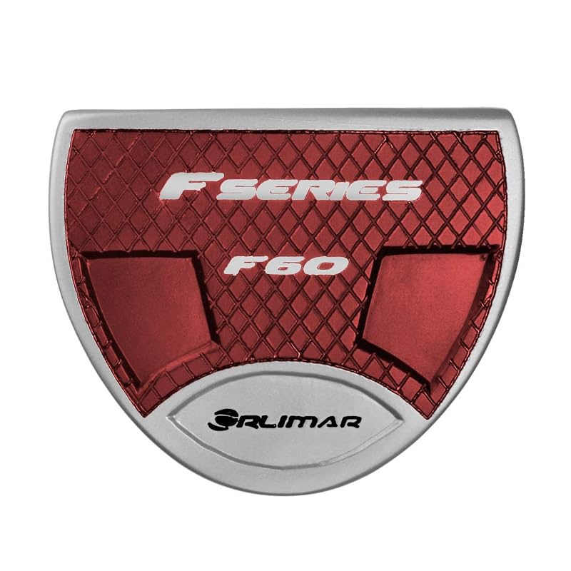 Orlimar F60 High MOI Mallet Putters 33" Right-Handed Silver/Red - Left/Right Handed