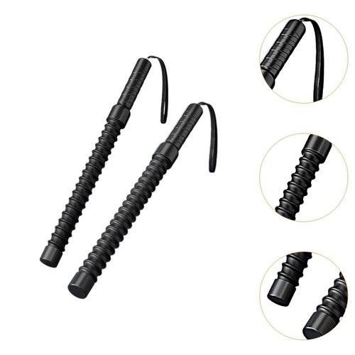 Menolana 2Pcs Ropeless Battle Ropes, Spring Sticks Exercise Bar Strength Conditioning Workout Ropes,Fitness Heavy Rope for Workout Training Home Battling,Home Gym