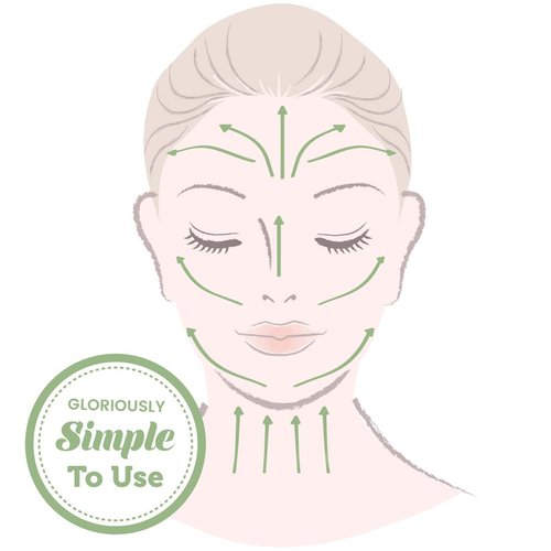 ROSELYNBOUTIQUE Gua Sha Facial Tools & Face Roller for Lift Wrinkless Natural Skincare Tool Jade Roller Guasha Tool for Face (Green)