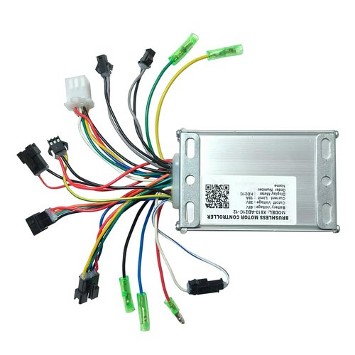 E-Bike Controller 48V 18A Brushless Motor Speed Controller X813-AB21C-12 for Electric Bicycle and MTB Display Meter KD21C