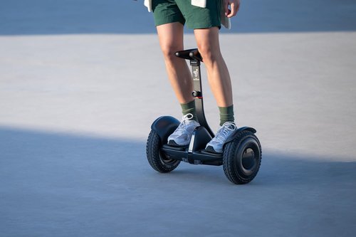 Segway Ninebot S2 Electric Self-Balancing Scooter - Master Your Commute w/t 11.2 mph Max. Speed, 21.7 Mi Range, 10.5??Off Road Tires, Compatible w/t Gokart Kit, UL-2272 Certified