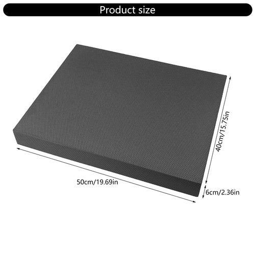 Exercise Balances Pad NonSlip Cushioned Foam Mat Kneeling Pad Balancing Training Mat For Fitness And Stability Training