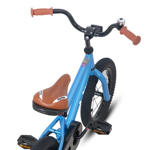 JOYSTAR 14 Inch Kids Bike for 3 4 5 Years Boys Girls Gifts Children Bicycle with Training Wheels Coater Brake BMX Style Blue