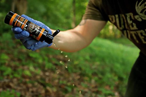 Bachelor Group | Whitetail Buck Urine | Fresh Pure Mock Scrape Urine | Cover Scent | Buck Pee | Fill Your Mock Scrape Dripper | Deer Scent | 4 oz Bottle