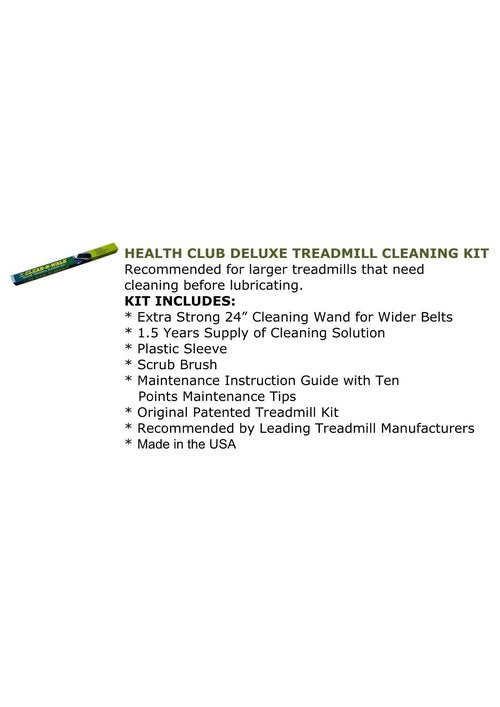 Lube-N-Walk & Clean-N-Walk (Health Club Combo Kit) Original Treadmill and Cleaning and Lubrication Kit - Official Partner for Major Treadmill Manufacturers