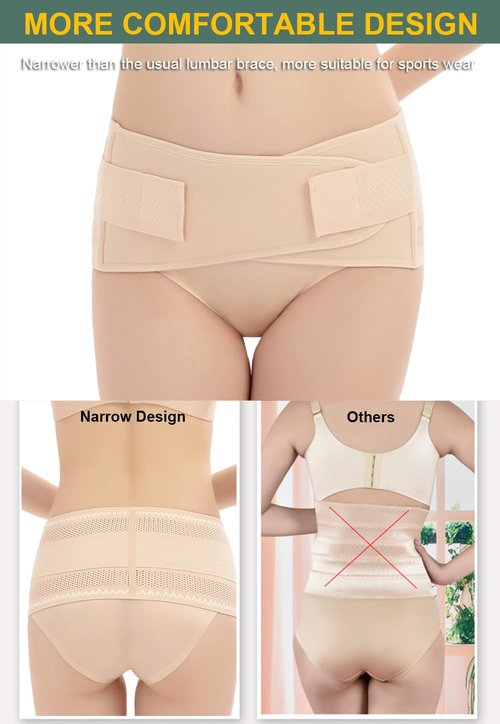 Back Brace for Lower Back Pain Women Lower Back Pain Relief, Adjustable Waist Belt Mueller Back Brace for Women, Lumbar Support Brace Sacroiliac Belt, Sciatica Pelvis Lumbar Hip Pain Relief (X-Large)