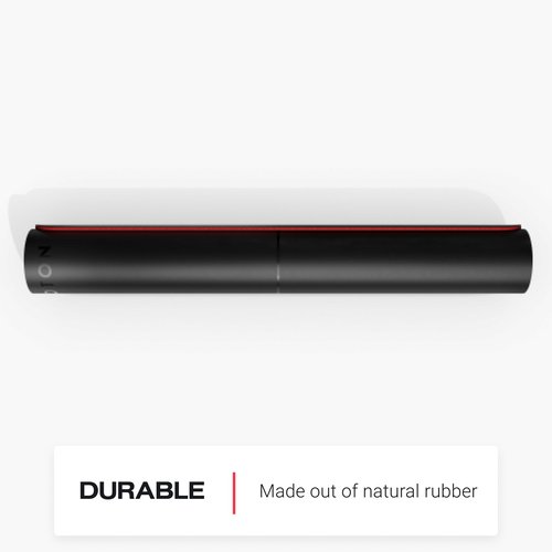 Peloton Reversible Workout Mat | 71” x 26” with 5 mm Thickness, Premium Heavy-Duty Floor & Yoga Mat, Tear & Scratch Resistant,Black, Red
