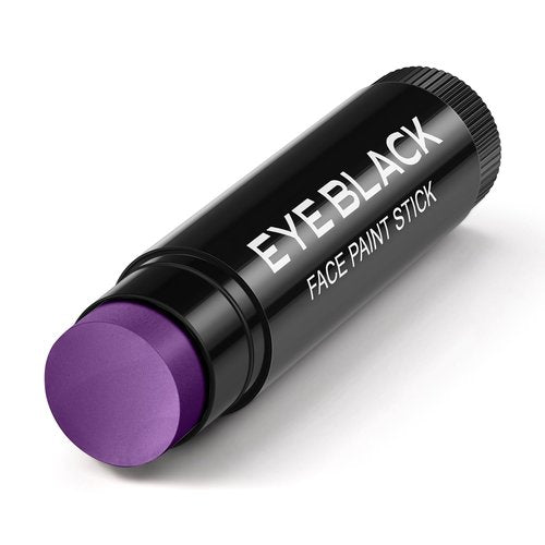 DALVGFN PURPLE EYE BLACK STICK, Anti-Glare Eyeblack For Baseball Football Softball Lacrosse, Sweat-Proof Eye Black Grease Paint For Adults Kids, Smooth & Long Lasting, Rich Full Coverage