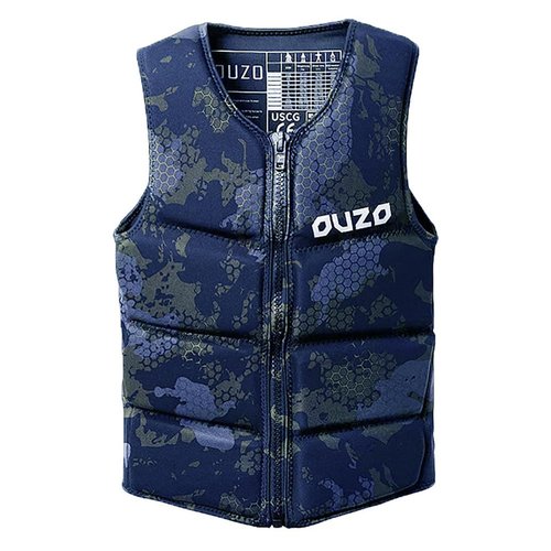 WYYHAA Mens Neoprene Wakesurf Impact Vest, Designed for Wake Surf and Skimboard, Great for Boating Rafting Surfing Buoyancy All Other Watersports Activities,3XL