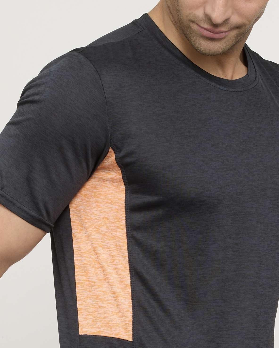 Real Essentials 5 Pack: Men's Dry-Fit Short Sleeve Crew Neck T Shirts Fitness Running Gym Workout Cool Exercise Athletic Tee, Set 7, X-Large