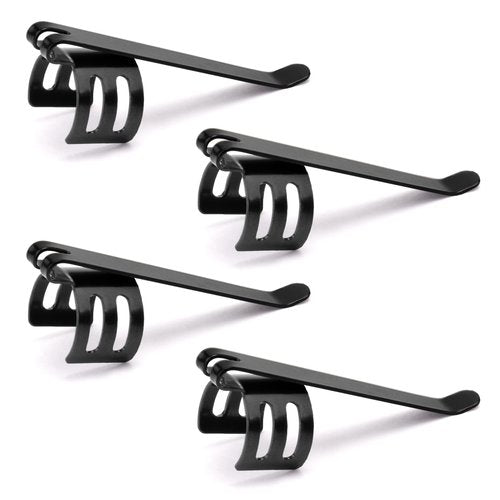 Flashlight Clips Compatible with Streamlight Stylus Pro and Microstream Penlight, 4 Pieces Hand Flashlights Pocket Clips