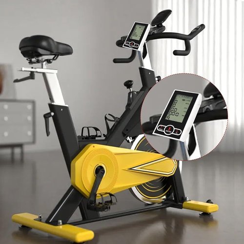 Exercise Bike Computer, Stationary Cycle Digital Meter, Stationary Bike Speedometer, Stationary Bike Monitor, Time/Speed/Calories/Mileage/Total Mileage/Heart Rate