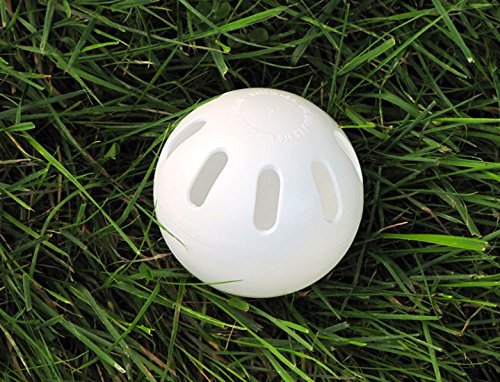 Regulation Plastic Wiffle Balls - Pack of 24 for Baseball & Batting Practice