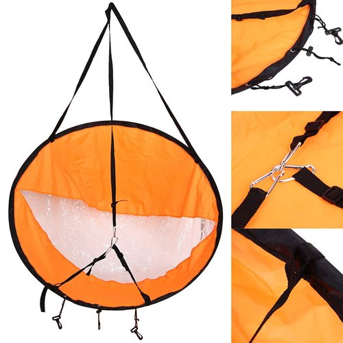 VALINK Kayak Sails, Durable Kayak Boat Wind Sail Canoe Paddle Board Sail With Clear Window, Easy Setup & Deploys Quickly, Compact & Portable
