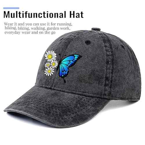 Baseball Caps for Men Women Washed Cotton Vintage Hats Adjustable Cool Fitted Ball Caps Truck Dad Hats Runnung Hiking