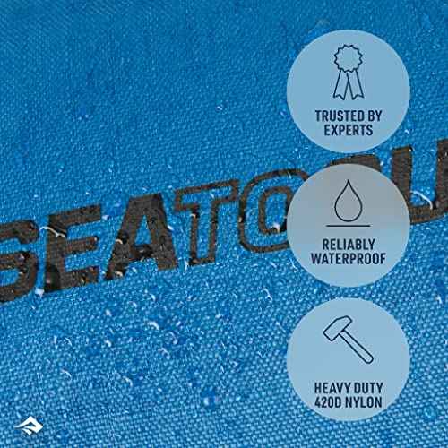 Sea to Summit Big River Dry Bag, Heavy-Duty Dry Storage, 35 Liter, Gold Brown