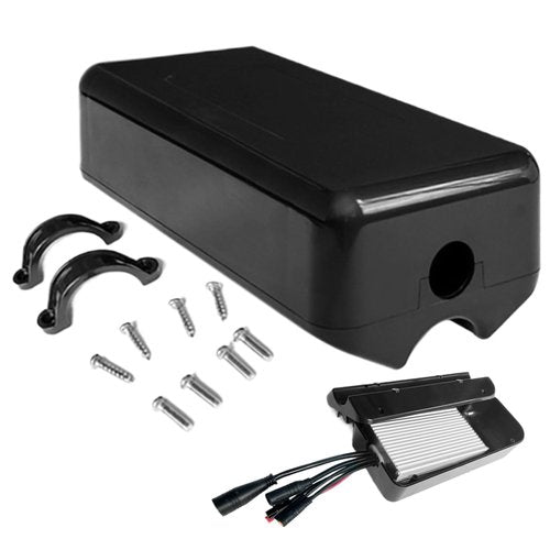 Cunlvyyds Ebike Controller Box Compatible 30A,35A Motor Controller Ebike Battery Waterproof & Dustproof Ebike Battery Case Easy to Install Ebike Battery Bag Ebike Supplies,Ebike