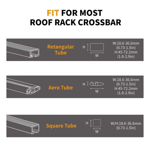 Ski and Snowboard Roof Racks, Ski Roof Racks with Anti-Theft Lock Racks Carrier for Snowboard Universal Ski Top Holder Fits for Square/Round/Aero/Oval Cross Bars, Sliver