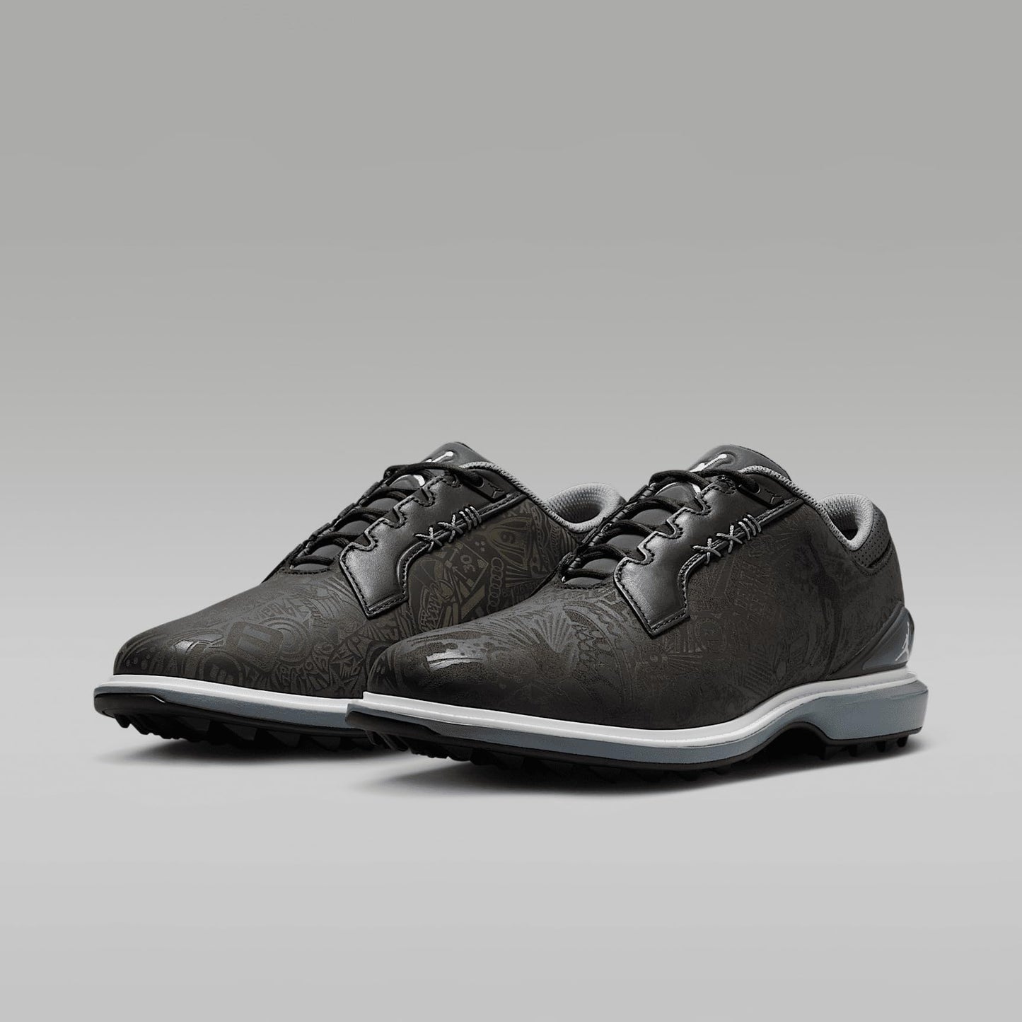 Jordan ADG 5 Golf Shoes (Wide) (FQ7874-003, Black/Cool Grey/White) Size 12