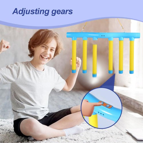 WUSAIRX Reflex Challenge Game - Drop Sticks Training Toy with Remote Control, 3 Speed Modes for Hand Eye Coordination & Reaction Time - Kids & Adults (Green)