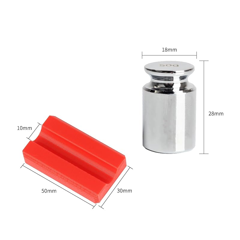 Lightweight Archery Arrow Scale Holder with 50g Calibration Weight