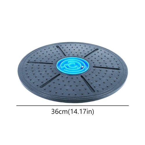 Balance Board Maze, 14.2 inch Labyrinth Rocking Seesaw for Core Strength & Stability, 10°-30° Tilt Non-Slip Round Fitness Wobble Boards for Core Strength, Max Load 220 Lbs, for Leg Workout
