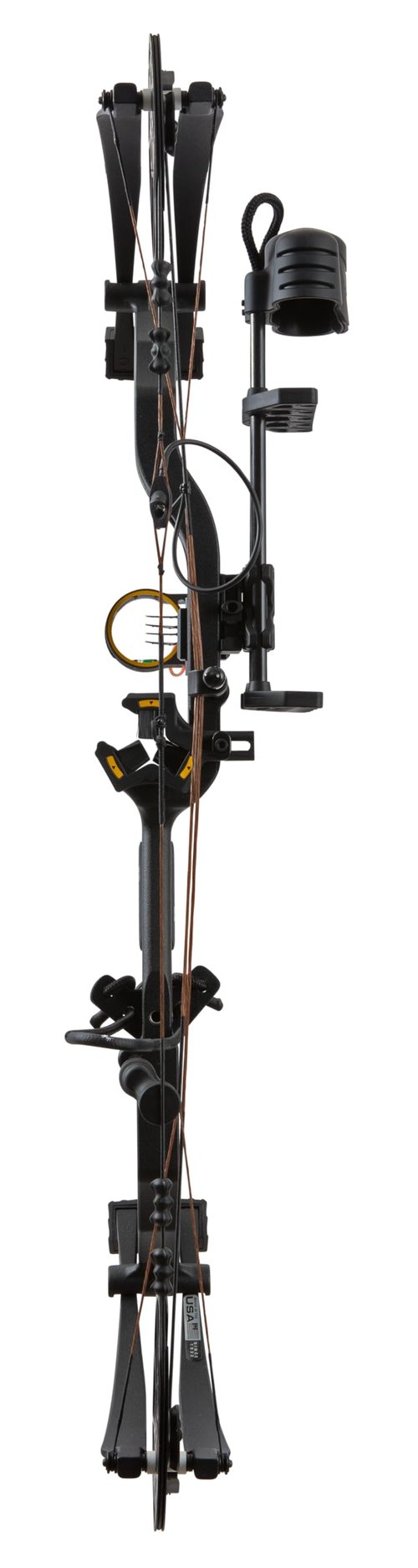 Bear Legit Maxx Ready to Hunt Compound Archery Bow, 70lb. Draw Weight, Right Hand, Black