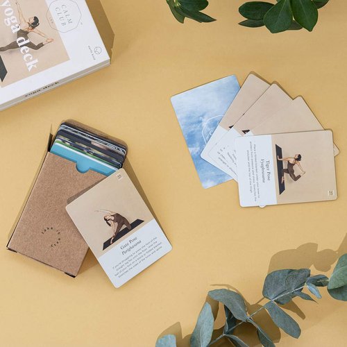Yoga Cards | Mindfulness Gifts & Yoga Gifts | Beginners Deck of Cards | 52 Mindfulness Card Set with Poses & Meditation Activities | Self Care Gift