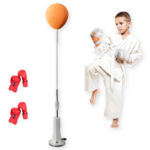 Reflex Bag,Punching Bag for Teens and Adults,Adjustable Boxing Ball with Suction Cup Base,Suitable for Fitness,Family Parent-Child Training Sports