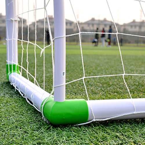 Ktaxon Soccer Goal 6x4/8x6 Portable Soccer Nets, Easy to Assemble PVC Frame, Design for Backyard Practice and Fun for Teens & Adults, Waterproof Outdoor Training Football Goals (6x4)