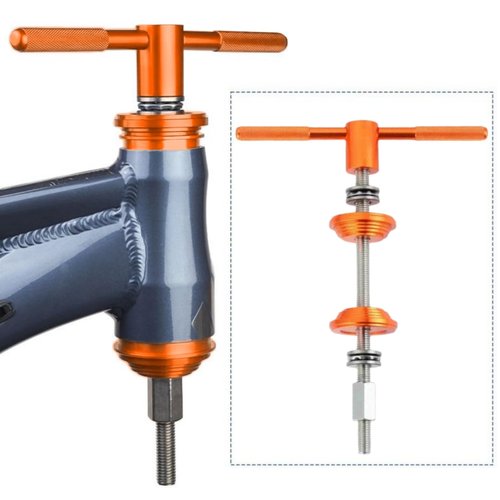 Bike Headset Press Tool, Bicycle Repair Accessories Bearing Installer, Bicycle Headset Bearing Press-in Tool Bike Headset Cup