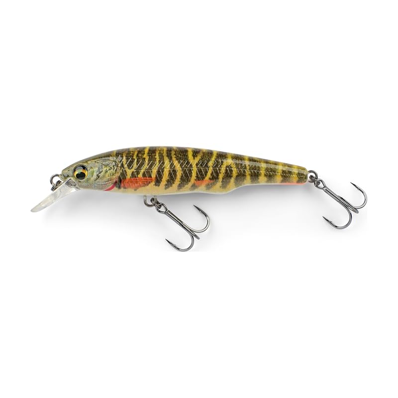 Gravity Twitch 3/4 oz Pike Jerkbait by Savage Gear - 4 1/2 in, Long Cast, Photoprint Walleye/Bass