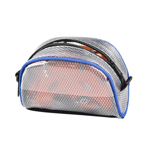 OHPHCALL Pvc Crampons Storage Bag Anti-slip Container for Travel Mountaineering Transparent Cosmetic Pouch with Zipper Versatile Organizer