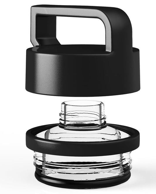 ALIENSX Chug Cap for YETI Rambler Bottles (18/26/36/46/64oz), Shatter-Resistant, Dishwasher-Safe, Twist-Open Lid with Leakproof Sealed Ring, Outdoor, Travel & Commuter Accessories